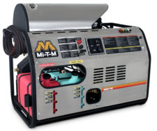 Mi-T-M HDB-3004-0H6G Skid Gasoline Hot Water Pressure Washer